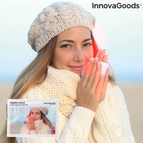 Patchs réchauffant pour les mains Heatic Hand InnovaGoods (Pack de 10)