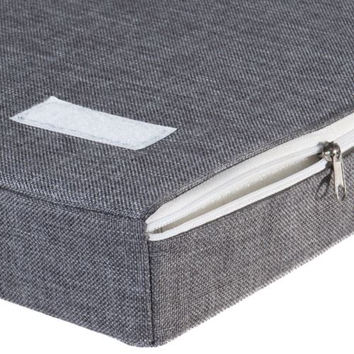 12 Sur Banc Coffre D Entree Chaussures Leo Bois Blanc Et Gris Achat Prix Fnac