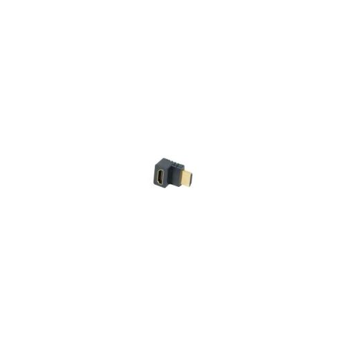 Adaptateur hdmi or m/f coude 90° - modele b