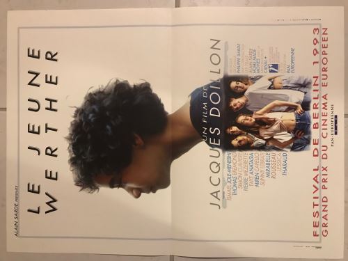 Le Jeune Werther AFFICHE CINEMA ORIGINALE