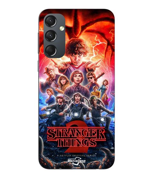 Coque Pour Samsung Galaxy A34 Stranger Things saison 2 Maniacase