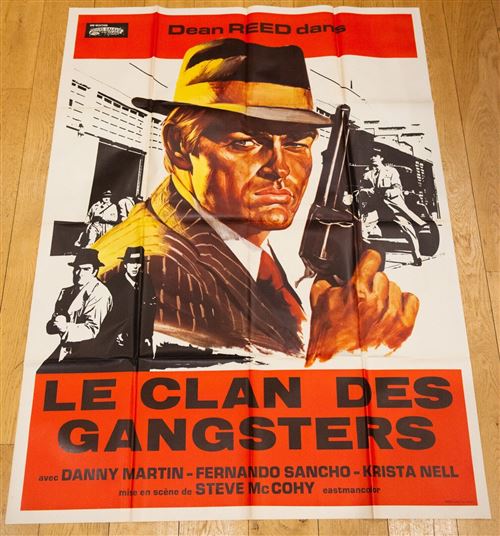 Le clan des gangsters - Dean Reed - 120x160cm - Affiche de cinéma originale