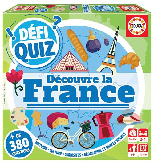 Defi Quiz - Voyage En France