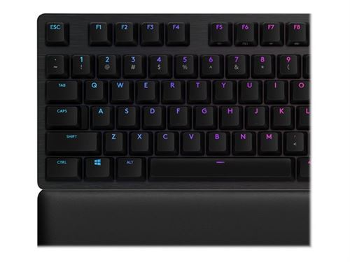 Logitech Gaming G513 - Toetsenbord - achtergrondverlichting - USB - Scandinavisch - toetsschakelaar: GX Brown Tactile - koolstof
