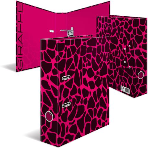 HERMA Classeur à levier 'Animal Print', A4, girafe