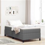 vidaXL Cadre de lit Gris clair 80x200 cm en tissu velours côtelé 42006937
