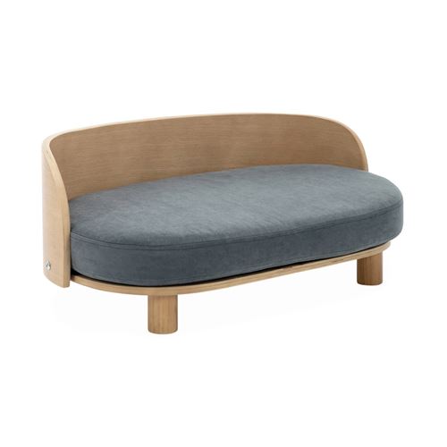 Meilleurs prix pour Panier gris foncé pour chien et chat lit pour animaux de compagnie en bois