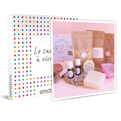 SMARTBOX - Kit de réalisation de cosmétiques bio à domicile - Coffret Cadeau