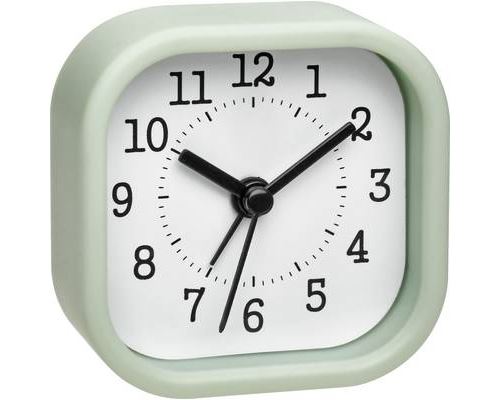TFA Dostmann 60.1035.04 à quartz Réveil vert pastel Heures de réveil 1
