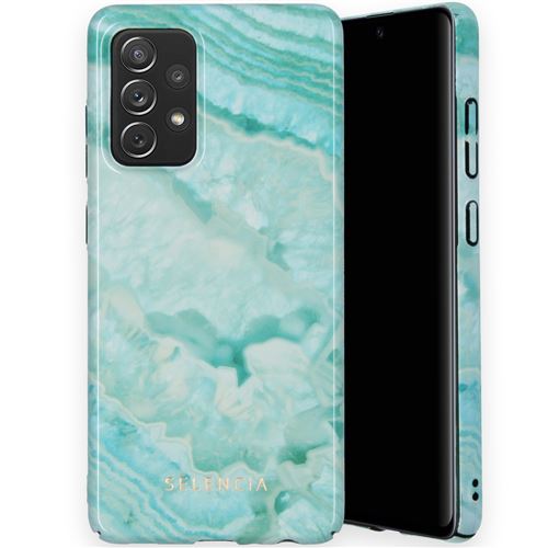 Coque pour Samsung Galaxy A72 Selencia Turquoise/Turquoise