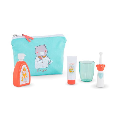 Non Communiqué Multicolore Trousse De Toilette Et Accessoires Pour Poupon 36 Et 42 Cm - Corolle
