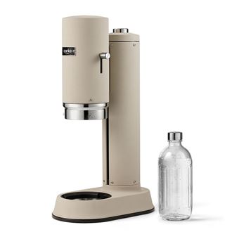 Machine à eau pétillante Carbonator Pro sable - Aarke - Beige - Inox