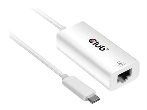 Club 3D CAC-1519 - Adaptateur réseau - USB-C 3.2 Gen 1 - Gigabit Ethernet