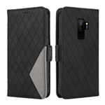 Coque pour Samsung Galaxy S9 Plus Premium Cuir PU Étui Flip Portefeuille à Rabat Housse Case avec Porte Cartes Fermeture Magnétique Etui de Protection ZURSANA Noir