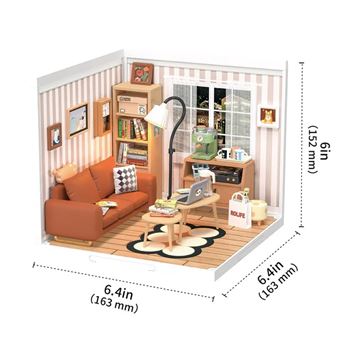 Maquette Super Creator DIY Cozy Living Lounge