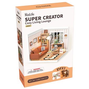 Maquette Super Creator DIY Cozy Living Lounge