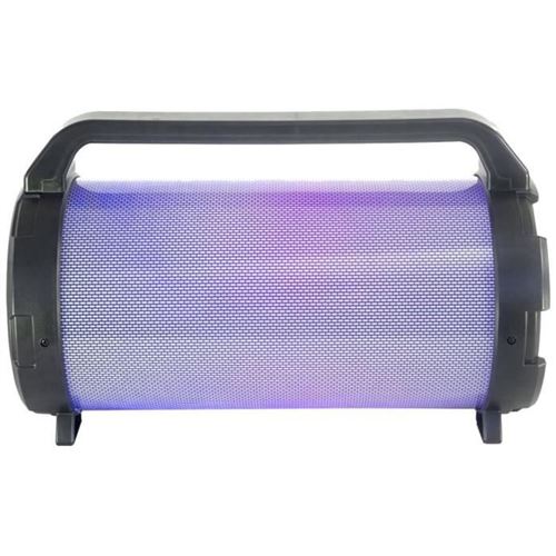 Enceinte nomade Bluetooth a LED avec USB, Micro-SD & Microphone