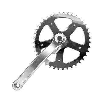 Plateau 46 Dents + Manivelle 170 Mm + Roulement – Pour Vélo Ancien – Neuf