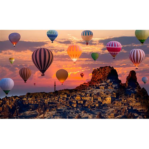 Jigsaw Puzzle Adultes VORMOR 1000 Pièces Jeu de Jouets Créatif - Montgolfière