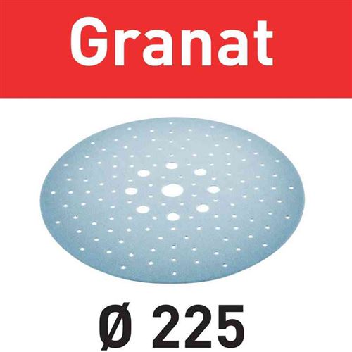 Abrasifs GRANAT STF D225/128 P220 GR/25 - FESTOOL - 205662