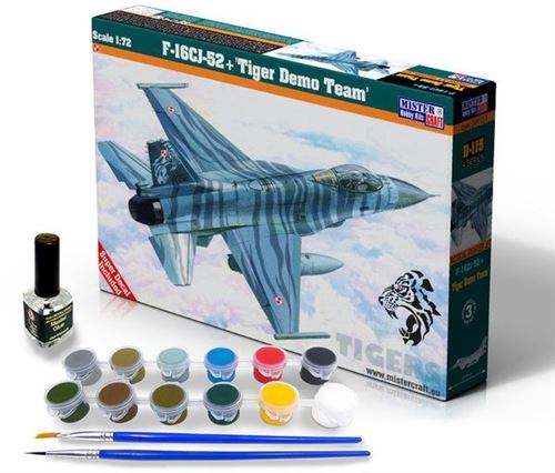 F-16cj-52+tiger Demo Team Super Set - 1:72e - Mistercraft