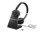 Casque PC sans fil Bluetooth Jabra EVOLVE 75 SE Noir