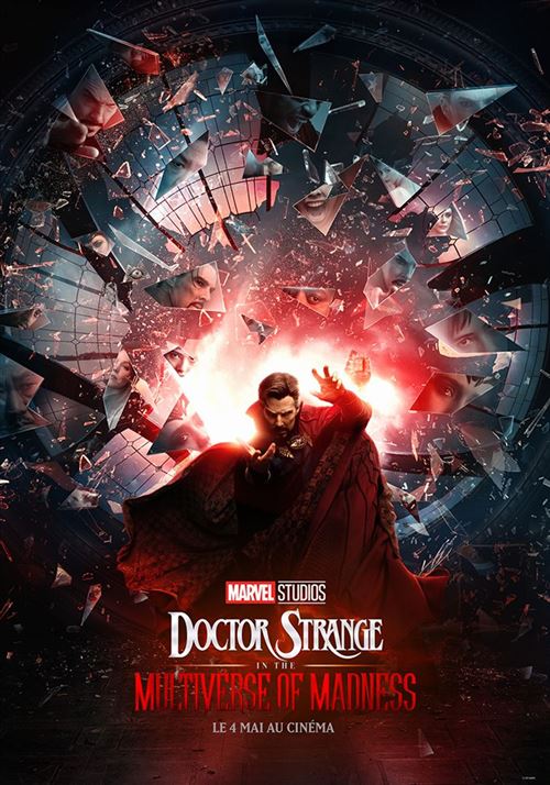 Affiche de Cinéma Originale - Doctor Strange - 2022 - Multiverse of madness - 116x158cm