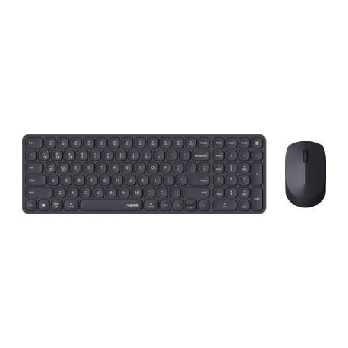 Rapoo Noir Ensemble Clavier-Souris - 9310M - Sans-Fil - Multimode - Ultra-Slim - Image 3