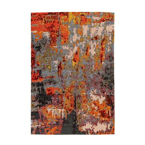 Non Communiqué Multicolore Tapis Tissé Imprimé À Motifs "Primavera Iii" 80 X 150 Cm