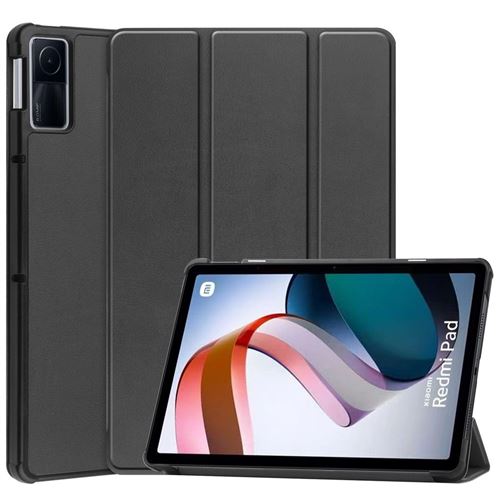 Xeptio Noir Étui En Similicuir Smartcover Xiaomi Redmi Pad 2022 - Image 3