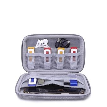 Inateck Lot De 6 Étuis Disque Dur 3,5 Pouces - Boîtier Protection Antichoc Et Pare-poussière Orange/Bleu/Gris