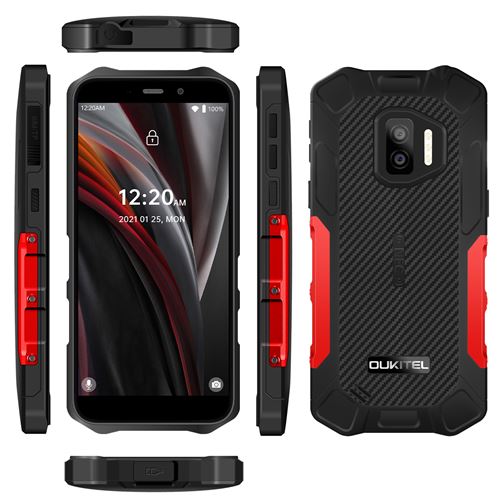 Smartphone OUKITEL WP12 4+32G 4000MAH 5.5 pouces Rouge