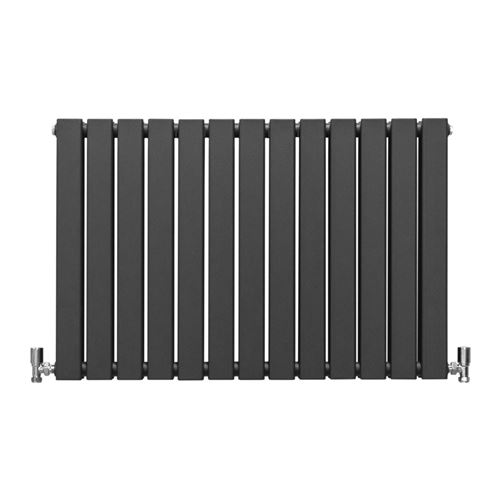 Monstershop Designer Flat Panel Radiators Anthracite Grey 600mm x 910mm