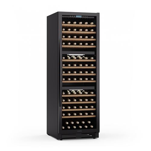 Klarstein Vinovilla Trio - Frigorifero Per Vini  144 Bottiglie  3 Zone  38 Db  12 Ripiani  Compressore  413 Litri