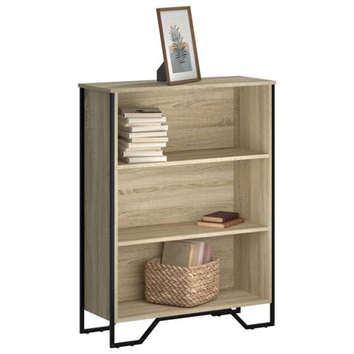 VIDAXL - Bibliothèque - Chêne Sonoma - 80x31x106 cm - Image 3