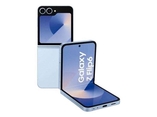Smartphone Samsung Galaxy Z Flip6 bleu stockage 12 Go État correct - N/A reconditionné disponible sur Fnac