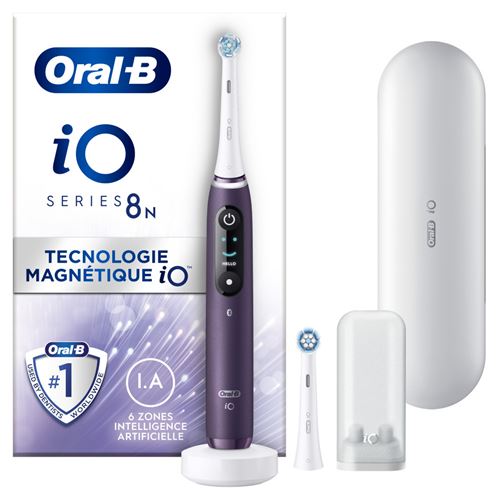 Oral B - iO 8n - Brosse à dents électrique - Violette - Image 2