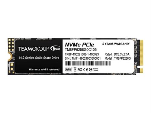 Team Group Mp33 - SSD - 256Go - Interne - M.2 2280 - Pcie 3.0 X4 (Nvme)