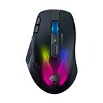 ROCCAT Kone XP Air - Souris - optique - 10 boutons - sans fil, filaire - Bluetooth, 2.4 GHz - récepteur sans fil USB - noir cendre