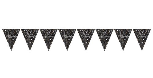 Amscan drapeau Happy Birthday unisexe 396 cm