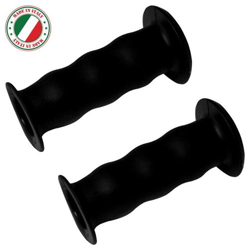 Paire de poignee noir vélo enfant draisienne tricycle trottinette cintre guidon 22 mm