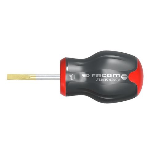 Tournevis Protwist pour Vis à Fente - Lame Fraisée - 4X25 - Facom - At4X25