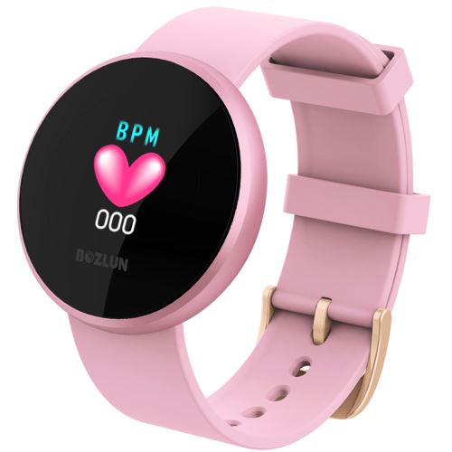 Femme de Fréquence Cardiaque Écran Couleur Physiological Période de Mode Intelligente Bracel Rappelle Poly403