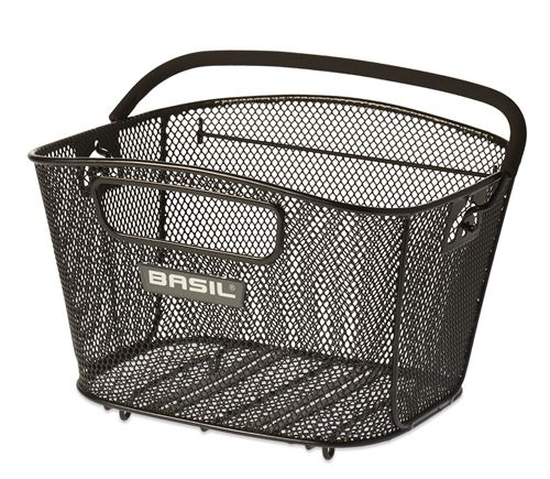 BASIL Panier de bicyclette Bold derrière noir 11 litres
