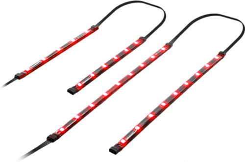 Kit Bandeaux Led Spirit Of Gamer Lightflow 2X30Cm + 2X15Cm (Rouge)