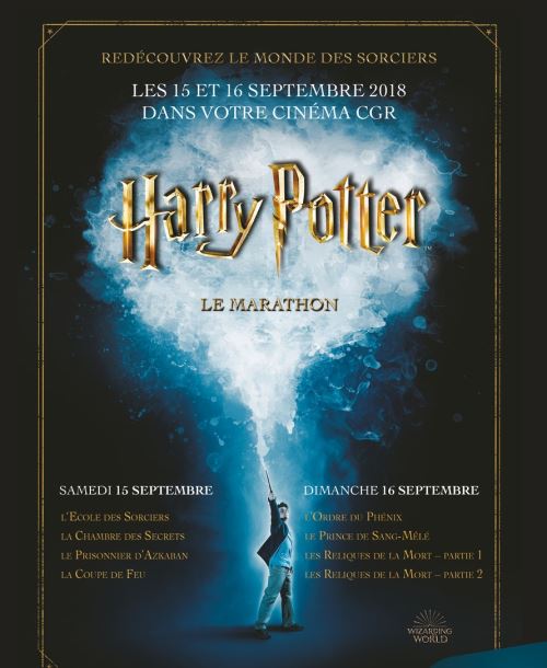 Harry Potter / Le Marathon - 2018 - - AFFICHE
