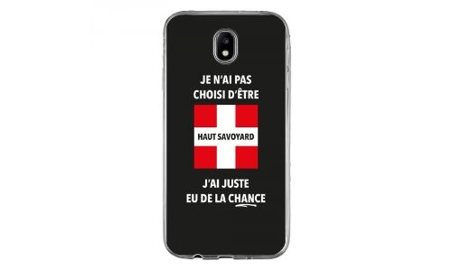Coque souple pour Samsung Galaxy J5-2017 SM-J530F avec impression Motifs je n'ai pas choisi d'être