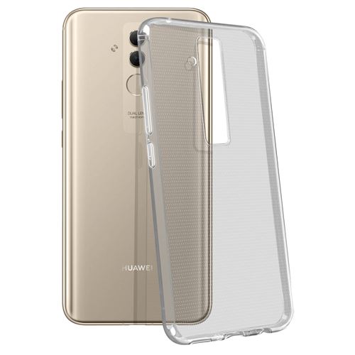 Bigben Connected semi-rigid - Coque de protection pour téléphone portable - polyuréthanne thermoplastique (TPU) - transparent - pour Huawei Mate 20 Lite