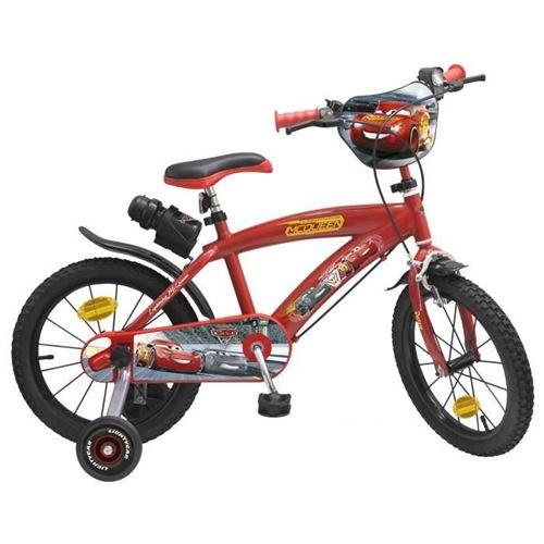 Velo 16 Cars 3 - Garcon - Rouge