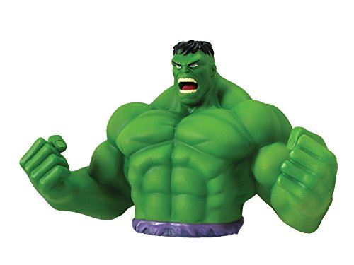 Marvel Hulk Bust Bank - Green Action Figure